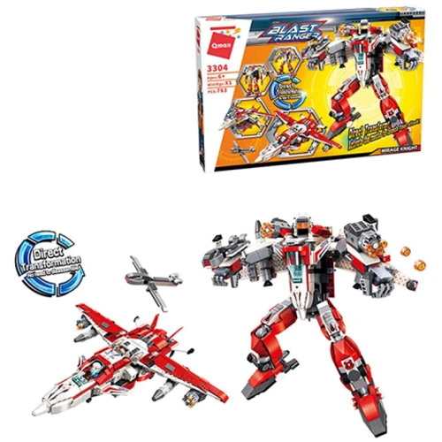 Конструктор BRICK Робот-Самолет (3304): Производитель Brick