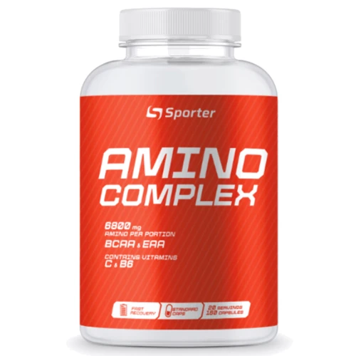 Амінокислота для спорту Sporter Amino Complex 6800 160 caps / 20 servings