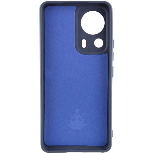 Чехол для телефонов Lakshmi Case Silicone Cover Full Camera Midnight Blue for Xiaomi 13 Lite: Материал силикон