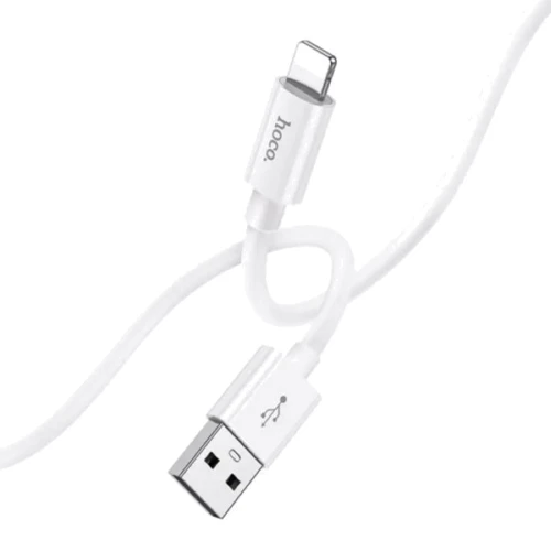 Кабель Hoco USB Cable to Lightning X87 2.4A 1m White: Тип USB Cable - Lightning