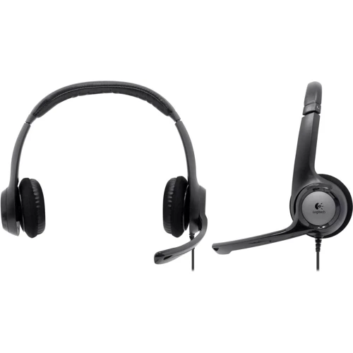 Наушники Logitech H390 USB Black (981-000406): Диапазон частот (Гц) 20 - 20 000