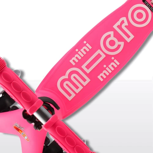 Самокат MICRO Mini Deluxe - Розовый (до 50 kg, 3-х колесный) MMD003 фото 9