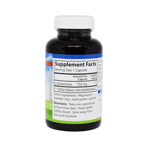 Carlson Labs L-Glutamine, 750 mg, 90 Capsules (CAR-06821): Тип Глютамины