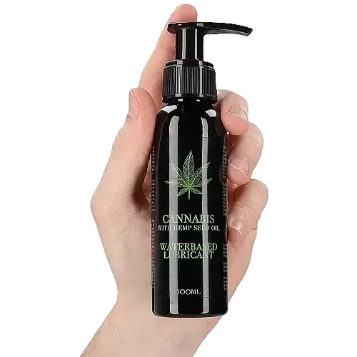Вагинальный лубрикант Cannabis With Hemp Seed Oil - Waterbased Lubricant, 100 ml