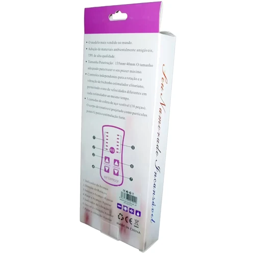Вибратор с ротацией возвратно-поступательным движением Boss Series - Krolik Pink, BS2600102