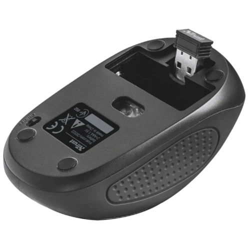 Мышь Trust Primo Wireless Mouse (20322): Эргономика для правой и левой руки