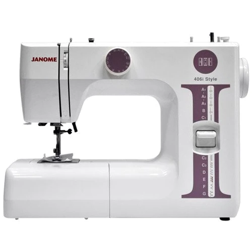 Швейная машина Janome 406i Stule: Максимальная скорость, стежков/мин нет данных