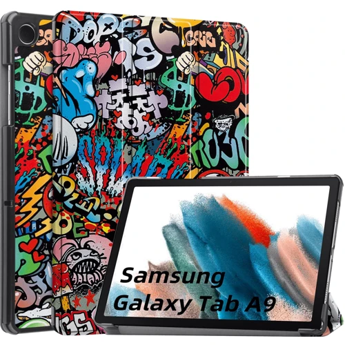 Аксесуар для планшетних ПК BeCover Smart Case Graffiti для Samsung X115 Galaxy Tab A9 (709914)