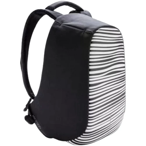 Женский рюкзак антивор XD Design Bobby Compact 14" Zebra черно-белый (P705.651)