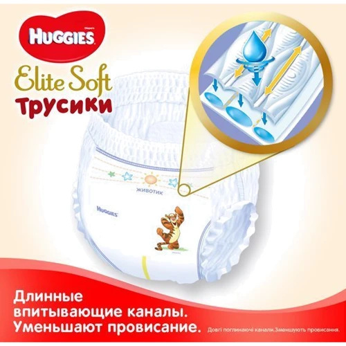 Подгузники Huggies Pants Elite Soft 6 Giga 38 шт фото 10