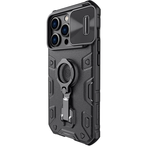 Чехол для iPhone Nillkin CamShield Armor Pro Black for iPhone 14 Pro Max: Цвет черный