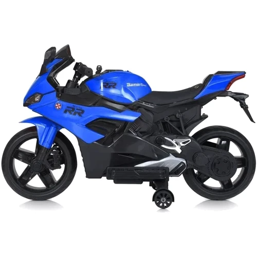Детский электромотоцикл 2 колесный Bambi Racer BMW синий (M 5036EL-4): Материал колес EVA