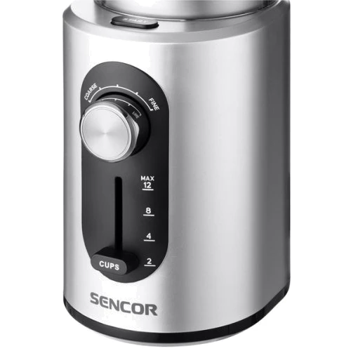 Кавомолка Sencor SCG 3550SS: Резервуар для меленої кави є