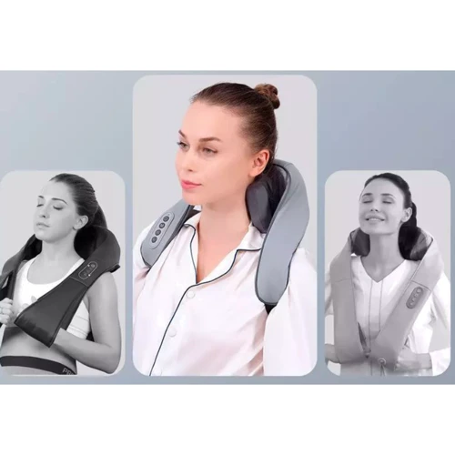 Масажер NAIPO Neck and Shoulder oFree для шиї та плечей з підігрівом та регульованими ремінцями (MGS-2301) фото 5