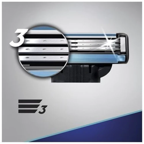 Gillette Mach 3 Сменные кассеты для бритья 2 шт.: Вид Сменные кассеты
