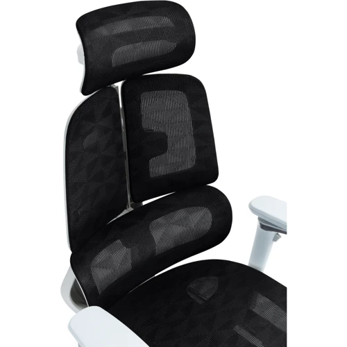 Кресло GT Racer B-2450 White/Black: Тип для руководителей