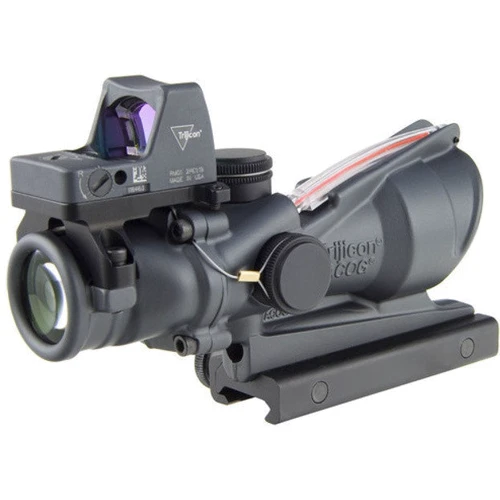 Прицел Trijicon оптический ACOG 4x32 BAC и прицел коллиматорный RMR 3.25 МОА Gray комплект (TA31-D-100568): Максимальная кратность увеличения, x 32