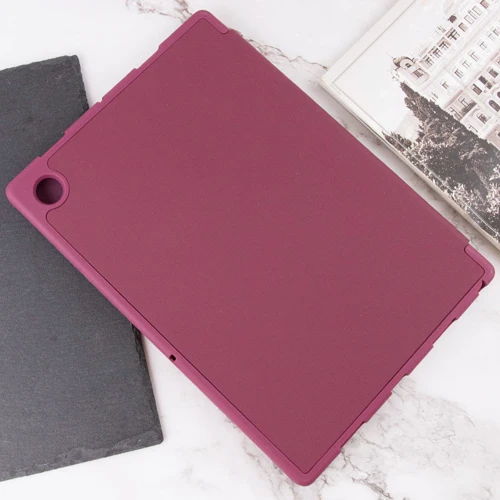 Аксесуар для планшетних ПК Epik Book Cover with Pencil holder Maroon для Samsung X115 Galaxy Tab A9 фото 6