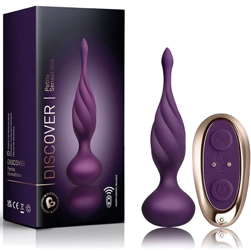 Анальная вибропробка Rocks Off Petite Sensations – Discover Purple
