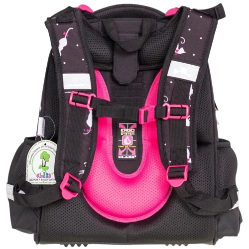 Рюкзак ранець CLASS SchoolCase Cats (2512C): Корпус рюкзака каркасний