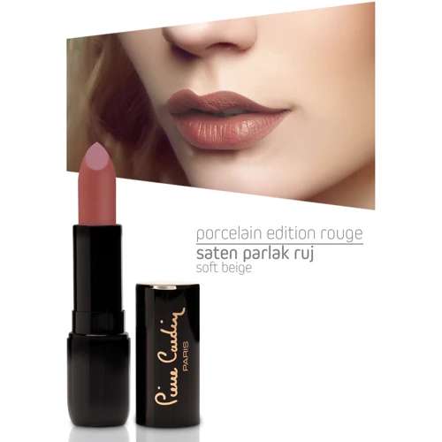 Pierre Cardin Porcelain Edition Lipstick № 236 Нежно-бежевый Помада для губ 4 g: Вид Губная помада
