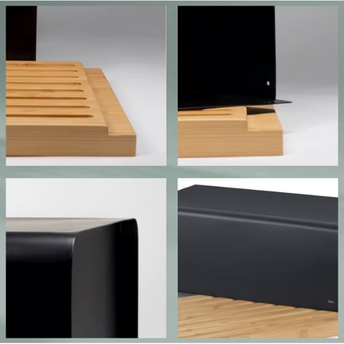 Хлебница KELA Kiril черный 38х23х16 см (17891)