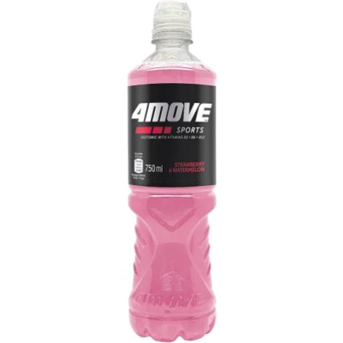 Изотонический напиток Isotonic Sports Drink 4 MOVE 750 ml / strawberries and watermelon