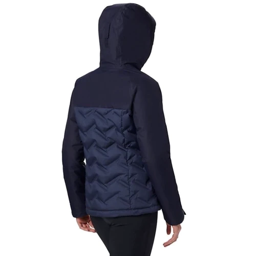 Пуховик Columbia Grand Trek™ Down Jacket 1859641-466 46 темно-синий зимний с капюшоном: Сезон Зима