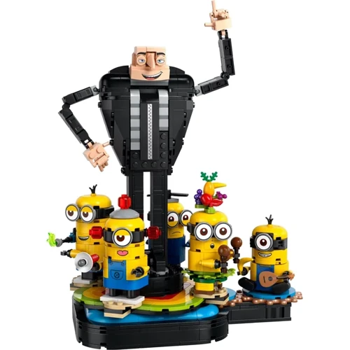 Конструктор LEGO Minions Гра і міньйони з кубиків (75582): Серія Minions