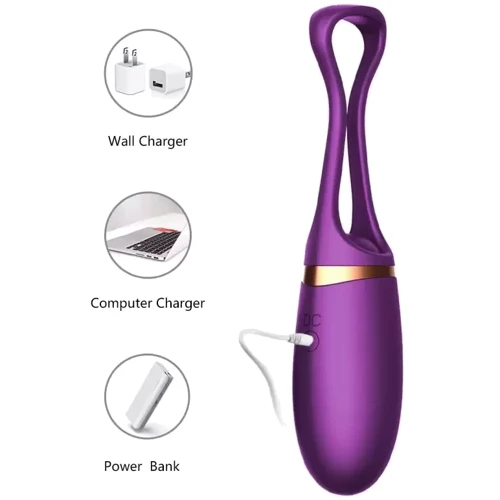 Виброяйцо с пультом ДУ - Vibrating Silicone Love EGG, 6300002