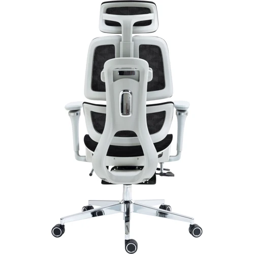 Кресло GT Racer B-2450 White/Black: Материал корпуса Пластик