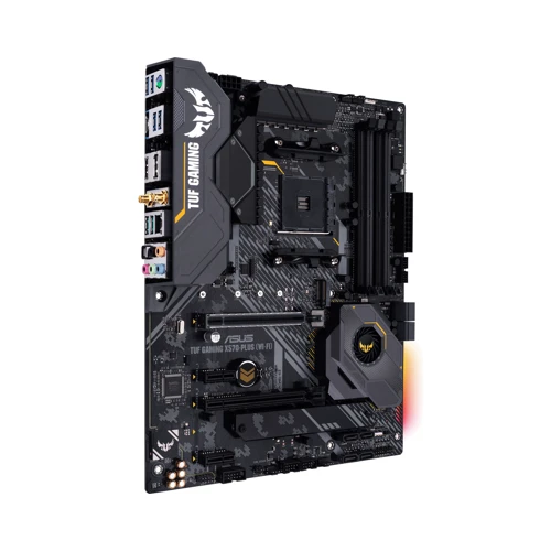 ASUS TUF GAMING X570-PLUS WI-FI: Роз'єми на платі SATA 3.0, M.2