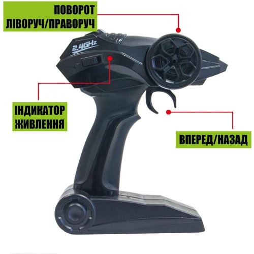 Автомобиль Off-Road Crawler на р/у – Where The Trail Ends (матов.черн., аккум.7.2V, мет.корпус,1:14) (SL-121RHMBl) фото 6