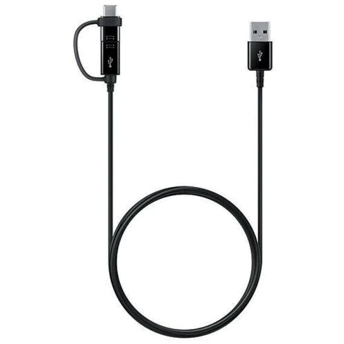 Зарядний пристрій Samsung Car Charger 15W ULC Dual Fast with Cable Black (EP-L1100WBEGRU): Кількість USB-портів 2