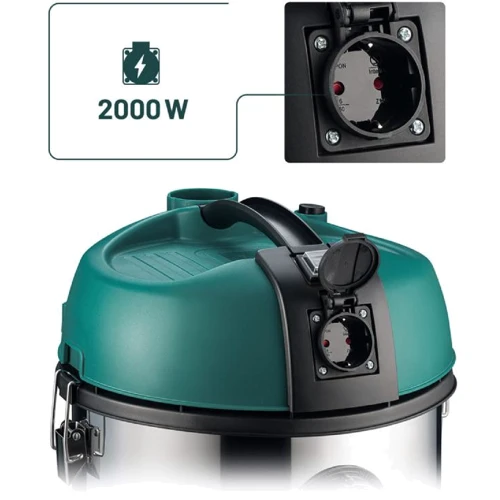 Пылесос TOKACHI Multi Vac 3300W: Емкость пылесборника 25 л