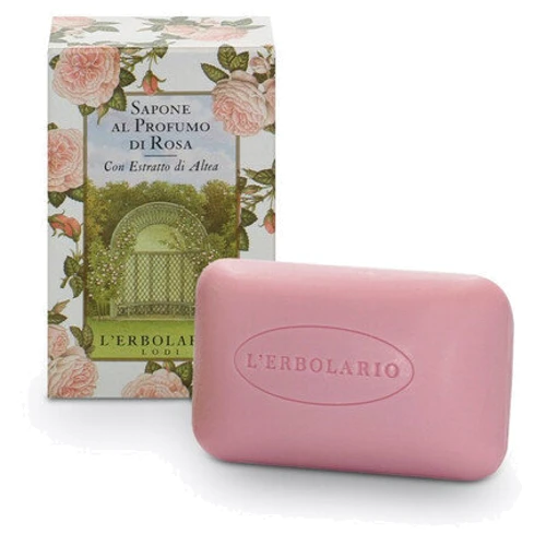 L'Erbolario Sapone Al Profumo di Rosa Мыло для тела 100 g
