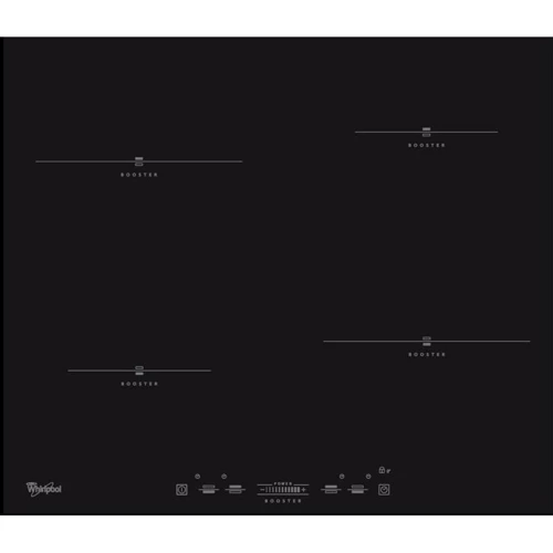 Варочная поверхность электрическая Whirlpool ACM 836 BA: Размеры для встраивания 56 x 49 см
