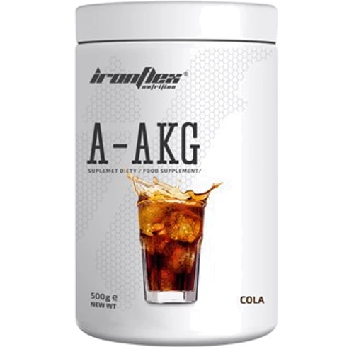 Аминокислота для спорта IronFlex Nutrition A-AKG 500 g /200 servings/ Cola