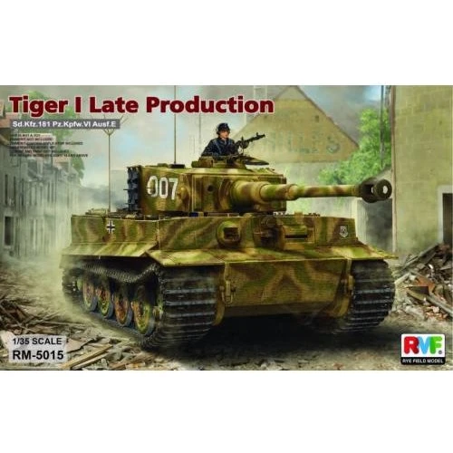 Модель Rye Field Model Немецкий тяжелый танк Tiger I, позднего производства (RFM-RM5015)