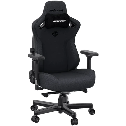 Кресло игровое Anda Seat Kaiser 4 Dark gray Fabric Size L фото 3