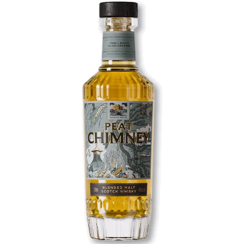 Віскі Wemyss Family Spirits Peat Chimney Blendered Malt Scotch Whisky 46% 0.7 л (WHS040232144943)