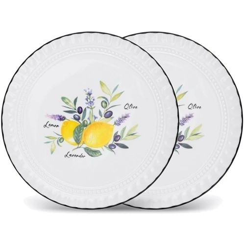 Набір тарілок Fissman Provence 2 шт. 16 см (13621)