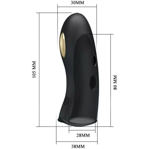 Клиторальный стимулятор на палец Pretty Love - MARICO Fingering Electric Vibrator, BI-014755