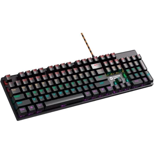 Клавіатура Canyon Deimos GK-4 Rainbow LED (CND-SKB4-US): Підключення дротове