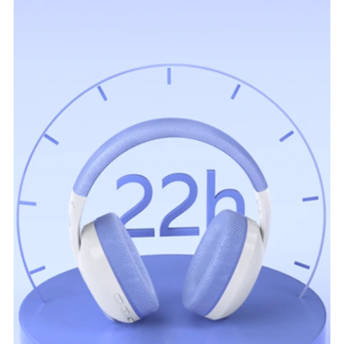 Наушники Aula S6 Blue: Время работы, ч 22