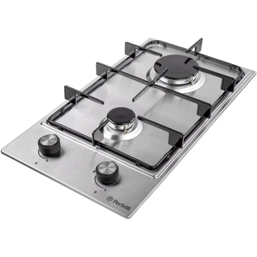 Варочная поверхность газовая Perfelli HGM 31414 I: Рабочая поверхность нержавеющая сталь