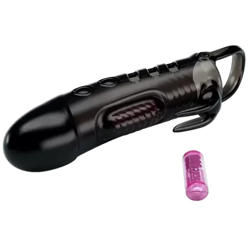 Удлиняющая насадка с вибростимуляцией PRETTY LOVE - PENIS SLEEVE Sloane, BI-026243-1