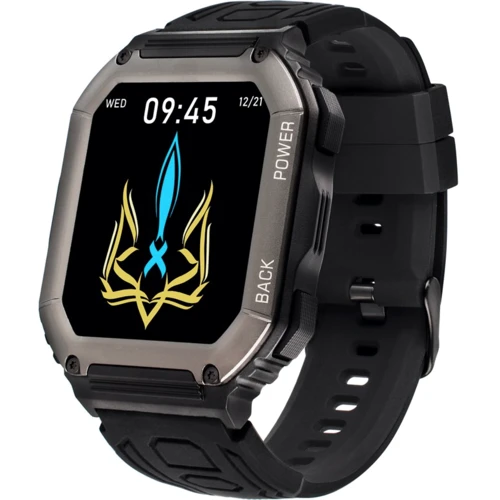 Смарт-годинник Gelius Pro GP-SW007 (Tactical Navy) Black: Дисплей 1.8" IPS (280x320)