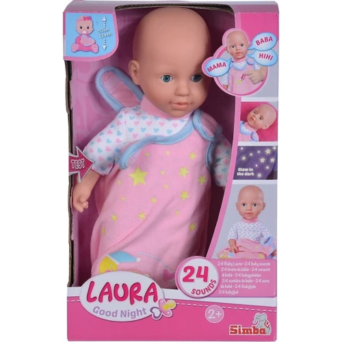 Интерактивный пупс New Born Baby Лаура Спокойной ночи (5140199): Производитель Simba