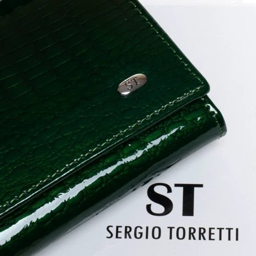 Женский кошелек Sergio Torretti LR темно-зеленый (W1-V-2 dark-green): Пол Женский
